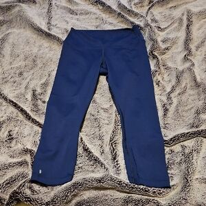 NOBULL Size Small Navy Cropped Leggings